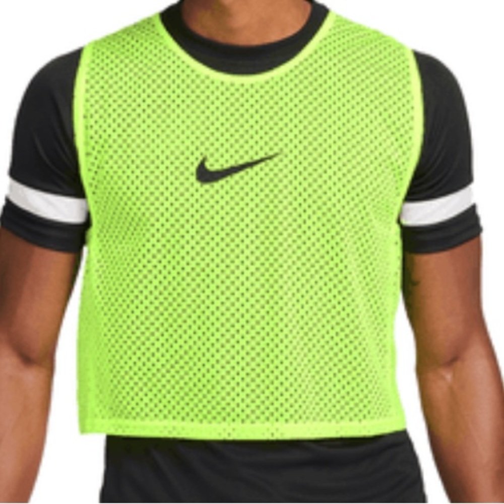 Nike Unisex Bright Green Mesh Training Tee